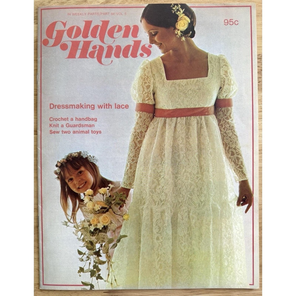 GOLDEN HANDS‎ MAGAZINE Part 66 Volume 5 Multiple Sewing Projects ~ Vintage